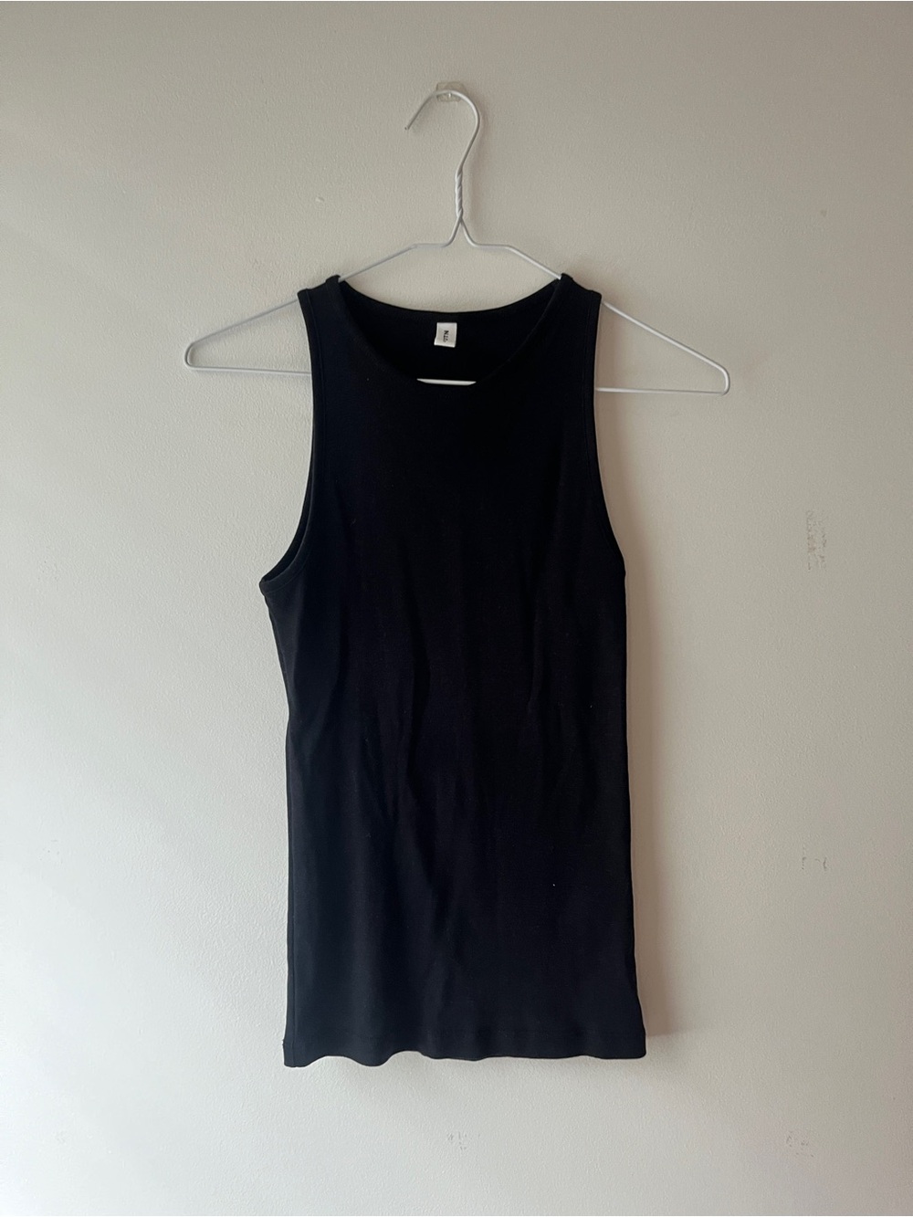 Black Kotn High Neck Tank Top (size small)